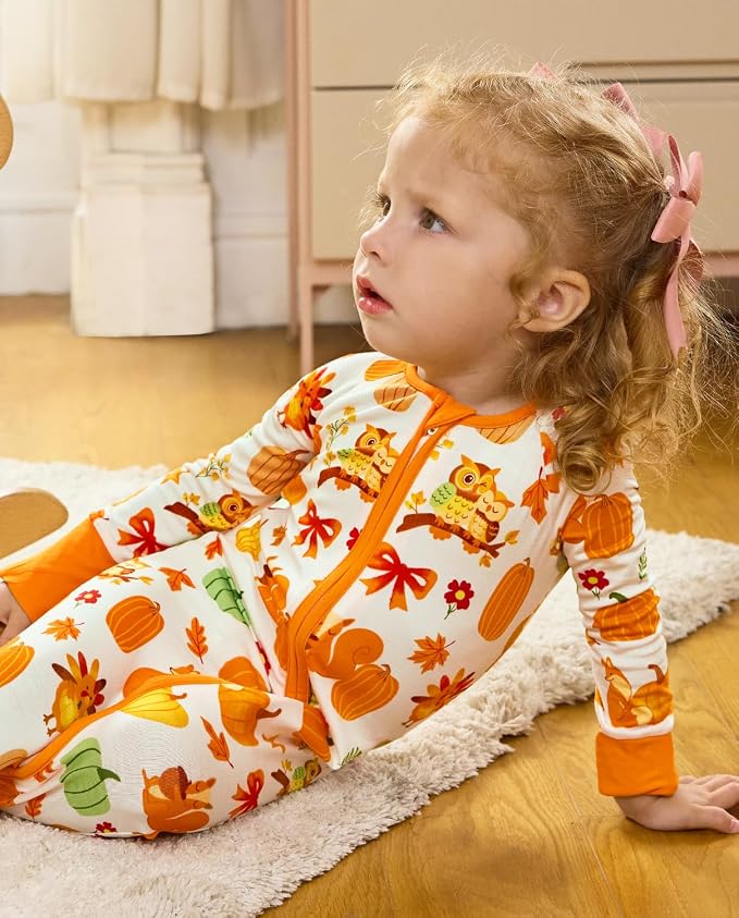 babee Reshinee Viscose Derived from Bamboo Baby Footie Pajamas Convertible - Image 8