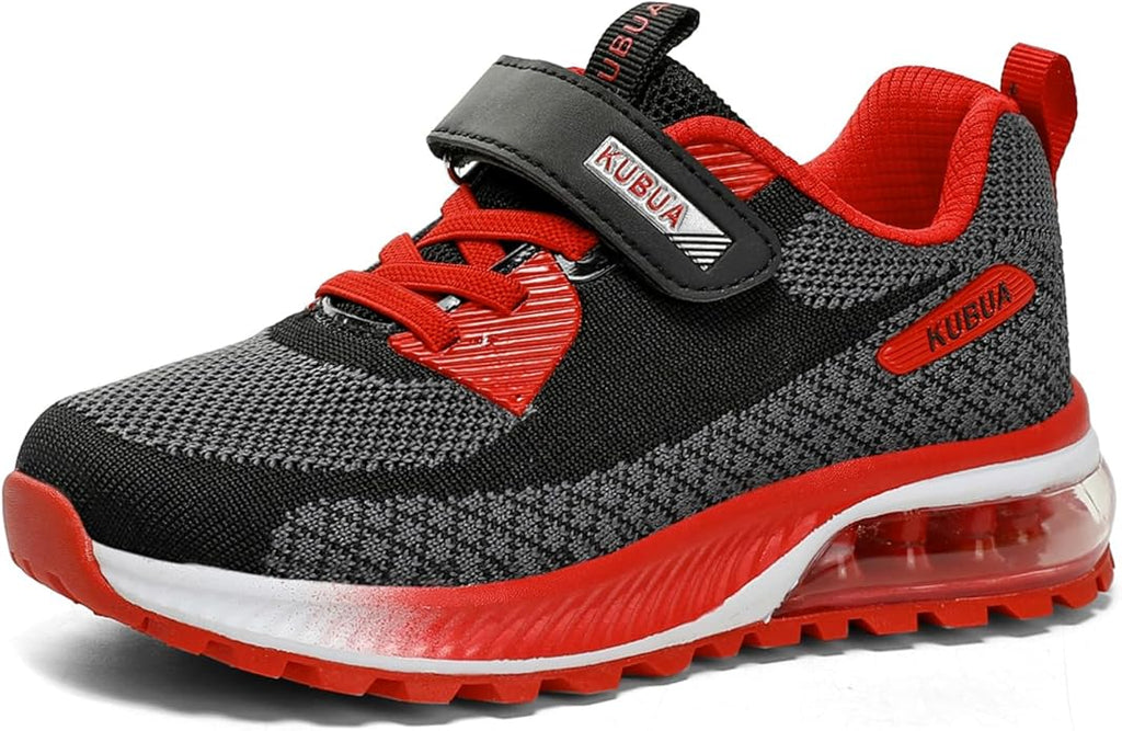 KUBUA Kids Sneakers for Boys Girls Running Tennis Shoes Lightweight Breathable Sport Athletic