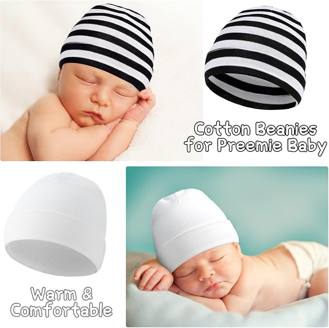 Newcotte 6 Preemie Hats - Image 4