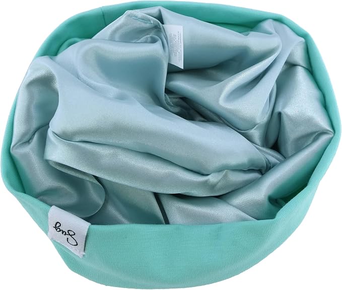Jersey Beanie Hat for Newborn Baby Boys Girls Silky Satin Lined Hats Bonnet - Image 3