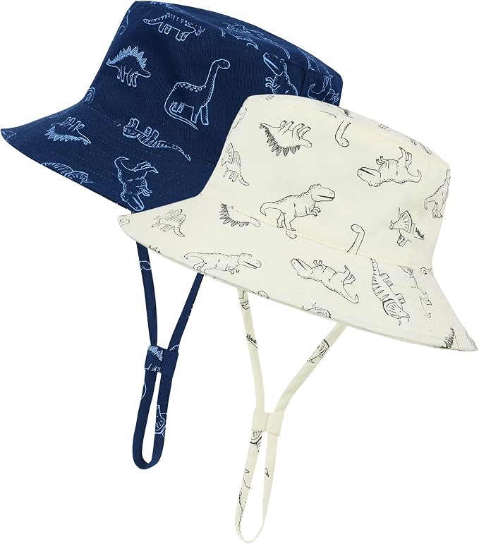 Durio 2-Pack Baby Bucket Hat by DURIO