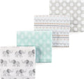 Luvable Friends Little Treasure Flannel Receiving Blankets 4pk by Luvable+Friends
