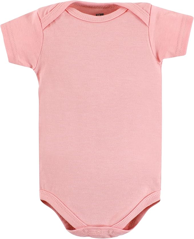 Hudson Baby Baby Girls' Cotton Bodysuits 7-pack - Image 9