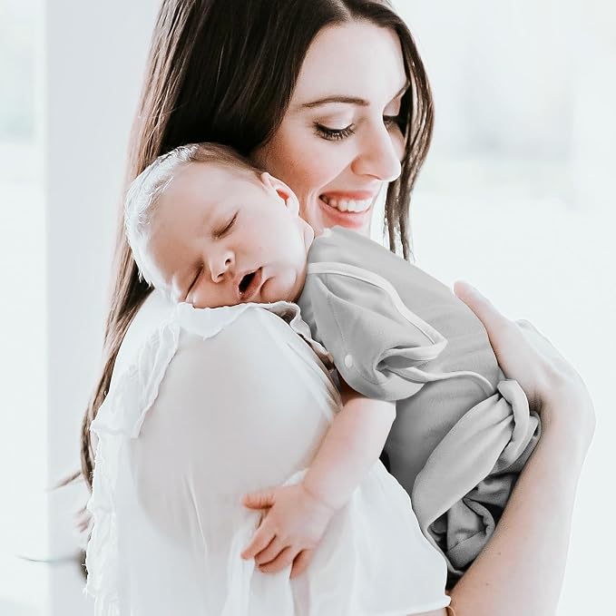 ANYEDDE 2-Pack Baby Swaddle, Breathable Cotton Sleep Sack - Image 5