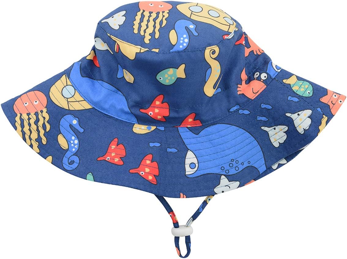 Komorebi Toddler Sun Hat UPF 50+ Kids Beach Bucket Hats Boys Girls 0-8Y | Cute - Image 5
