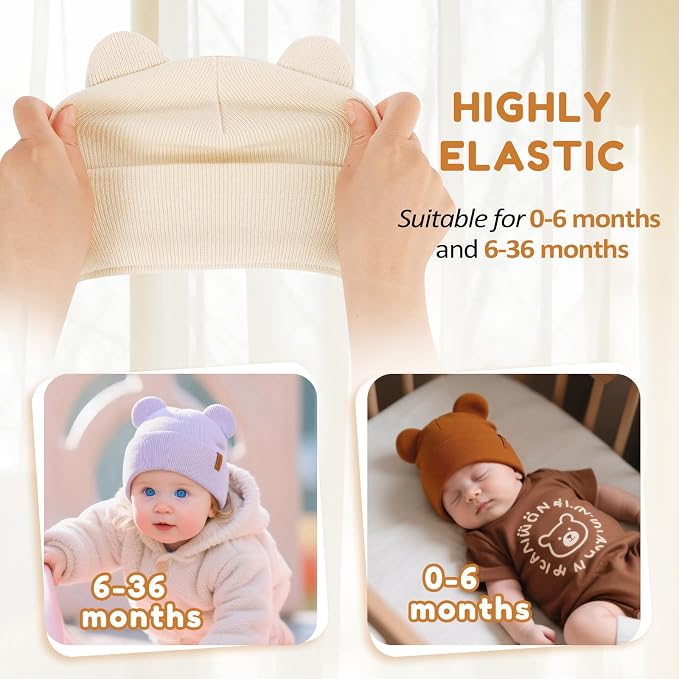 DANMY Baby Beanie Warm Winter Hat - Image 5