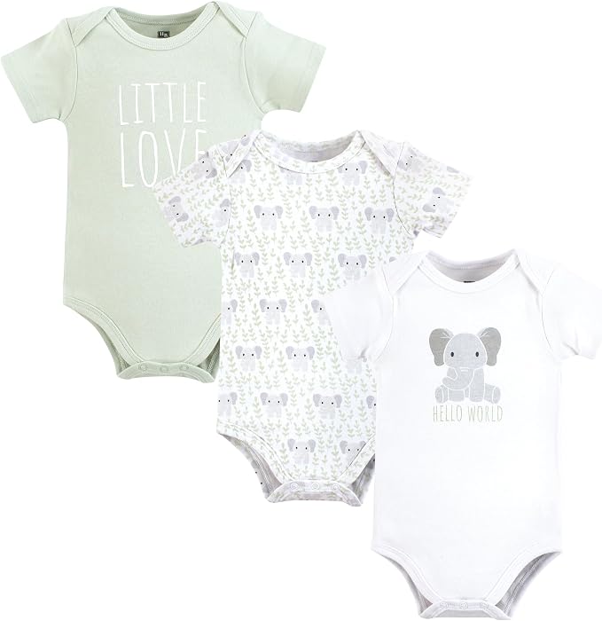 Hudson Baby Unisex Baby Cotton Bodysuits by HudsonBaby
