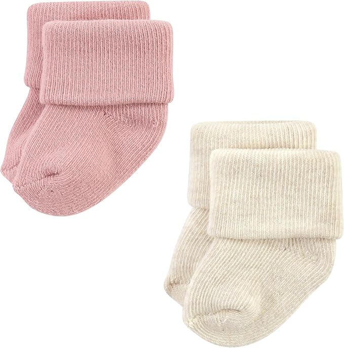 Hudson Baby Baby 8-pack Cotton Rich Newborn and Terry Socks - Image 5