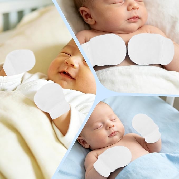 6 Pairs Baby Mittens No Scratch Mittens Infant Toddler Soft Gloves Essentials - Image 7