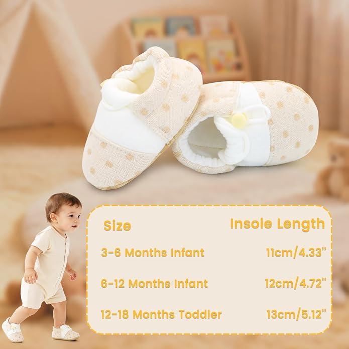 Baby Booties Girls Cozy Walking Shoes Warm Booties Toddler Soft Sole Shoes - Image 5