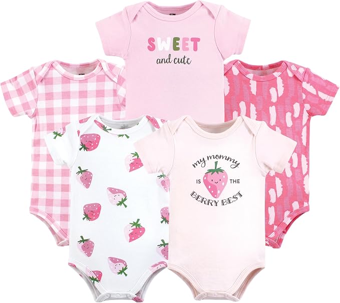 Hudson Baby Unisex Baby Cotton Bodysuits by HudsonBaby
