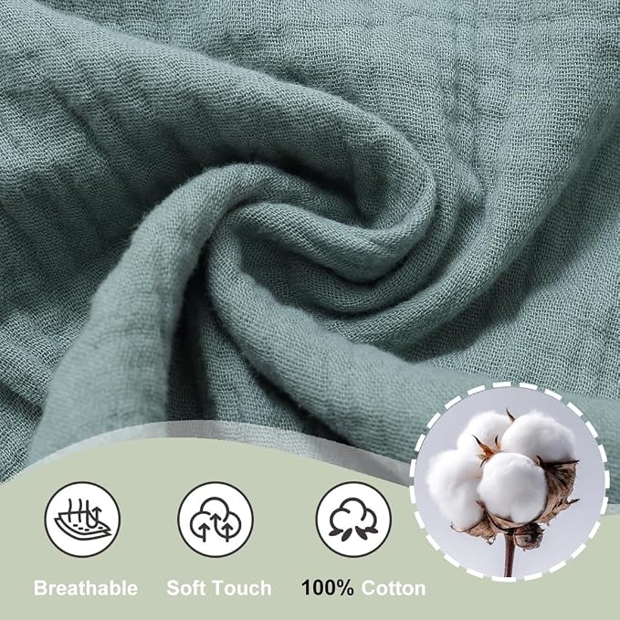 Baby Girl Bubble Romper Muslin Cotton Newborn Summer Clothes, 0-18M | Baby - Image 3