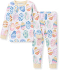 Burt's Bees Baby Girls Organic Cotton Pajamas, Toddler PJ Set, 2-PC | Soft by BurtsBeesBaby