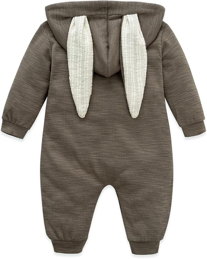 Simplee kids Baby Bunny Outfits Romper, Zipper Up - Image 2