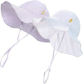 Baby & Toddler Wide Brim Sun Hats UPF 50+ Sun Protection Bucket Cap Cute by Dasmini