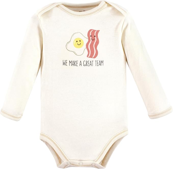 Touched by Nature Unisex Baby Organic Cotton Long-Sleeve Bodysuits - Image 5