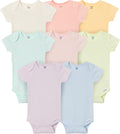 Gerber Baby Boys & Girls 8-Pack Short Sleeve Onesies Bodysuits by Gerber