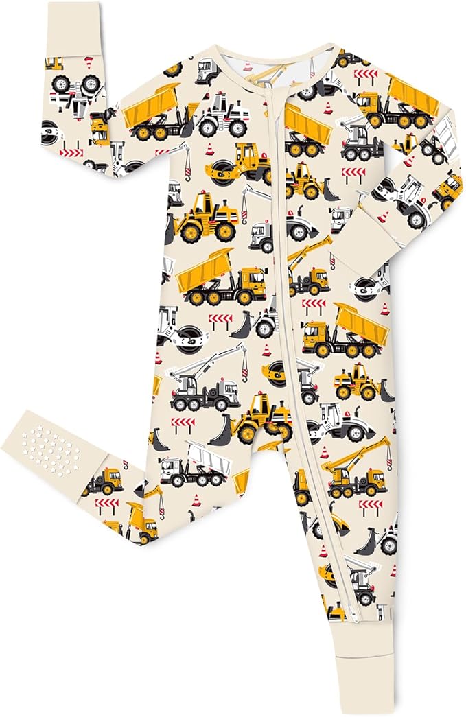 babee Reshinee Bamboo Viscose Baby Footie Pajama, Zipper Sleeper Boys Girls | by babeeReshinee