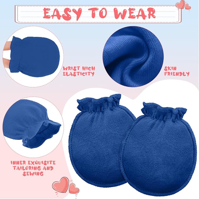 20 Pairs Newborn Baby 0-6 Months No Scratch - Image 6