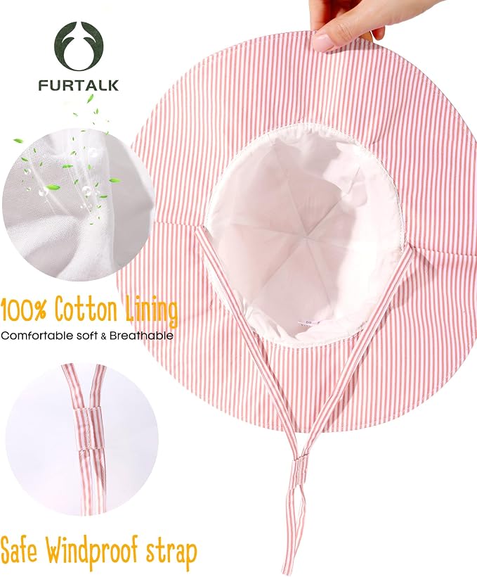 FURTALK Baby Sun Hat Toddler Beach Hats - Image 4