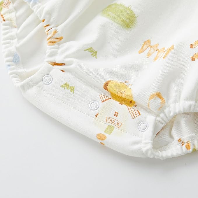 pureborn Baby Girls Boys Bodysuit One-Piece Romper 0-24 Months - Image 5