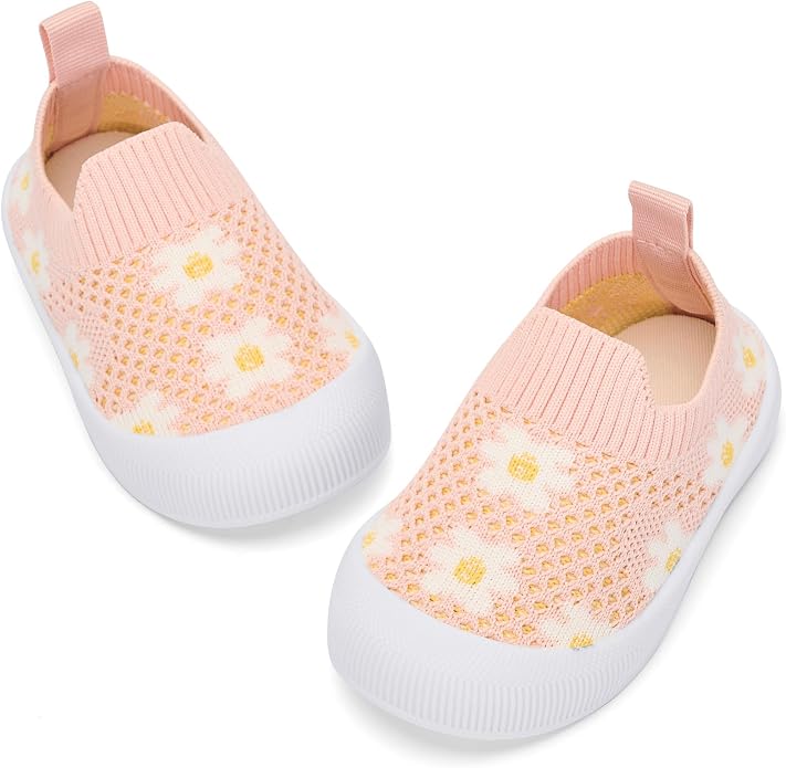 BACSAC Baby Toddler Unisex Infant Shoes Boys Girls Beige Mesh Breathable by BACSAC