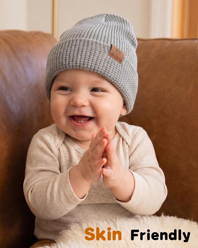 QEUOYSS Baby Beanie Toddler Infant Winter Hat - Image 3