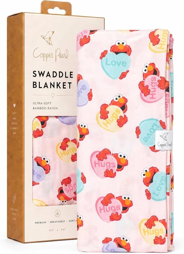 Copper Pearl Swaddle Blankets for Newborns | Soft Stretchy Receiving Blankets by CopperPearl