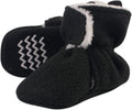 Hudson Baby Unisex Baby Cozy Fleece and Faux Sherpa Booties by HudsonBaby