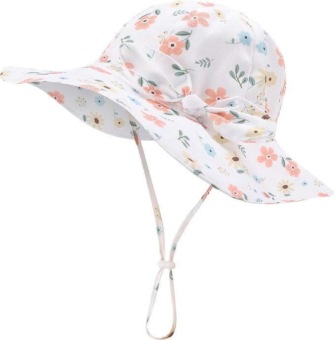 Baby Toddler Sun Protection Bucket Hat Infant Beach Summer Hats - Image 4
