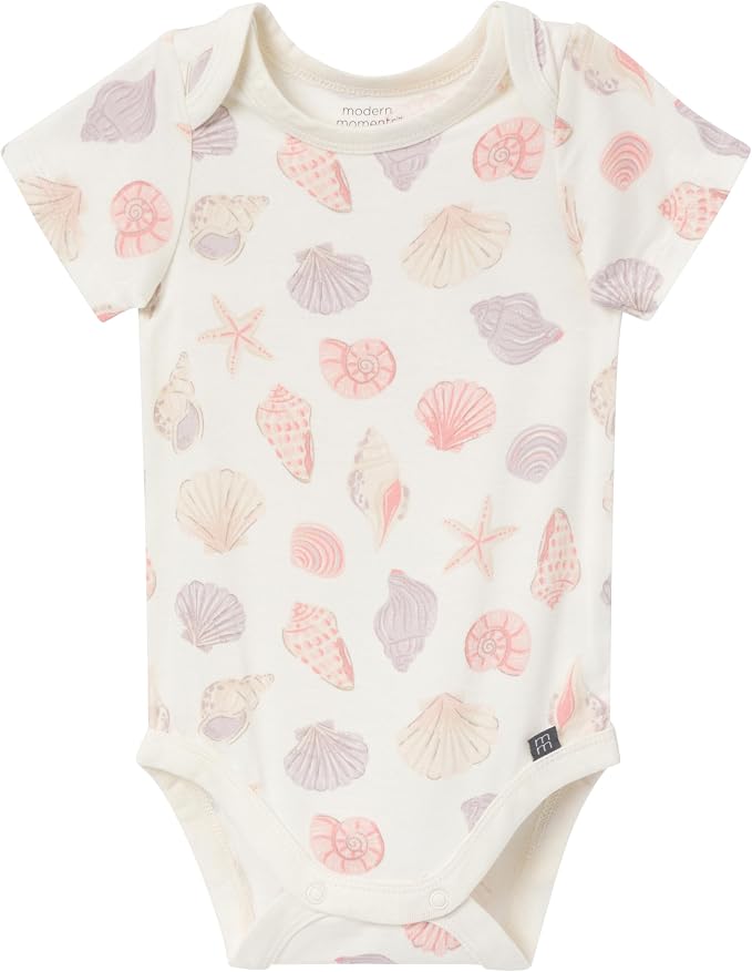 Modern Moments by Gerber Baby Viscose 4-Pack Bodysuit & Pant Set - Image 4