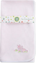 Little Me Blankets for Baby Girls' Blankets for Baby Bunnies Swaddling by LittleMeChildrensApparel