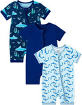 OPAWO Bamboo Sleepers for Baby Boy Pajamas Bamboo Pajamas Baby Romper 0-24M | 2 by OPAWO