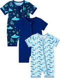 OPAWO Bamboo Sleepers for Baby Boy Pajamas Bamboo Pajamas Baby Romper 0-24M | 2 by OPAWO