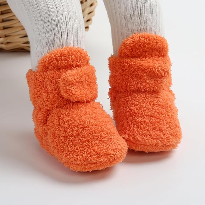 Baby Booties Cozy Fleece Slippers Soft Baby Shoes - Image 2