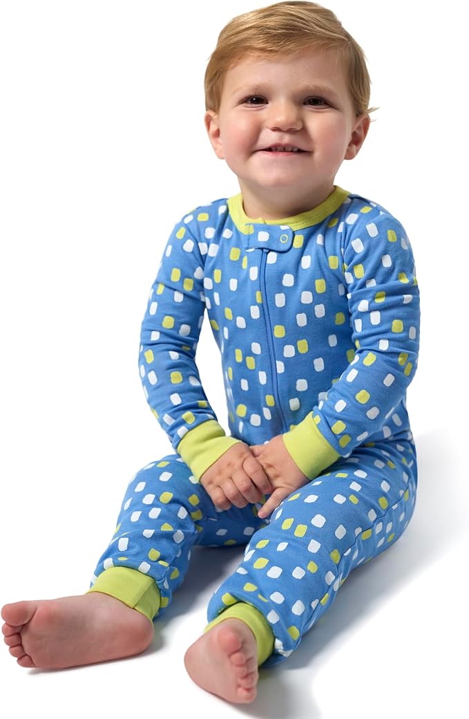 Onesies Brand Baby Boys' 3-pack Snug Fit One-piece Cotton Pajamas - Image 4