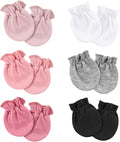 AQOKKA Newborn Baby Mittens No Scratch Cotton Elastic Wrist Gloves Infant by AQOKKA