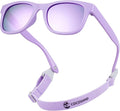 COCOSAND Flexible Baby Sunglasses with Strap Polarized UV Protection for Toddler Infant Newborn Boy Girl Age 0-24 Months