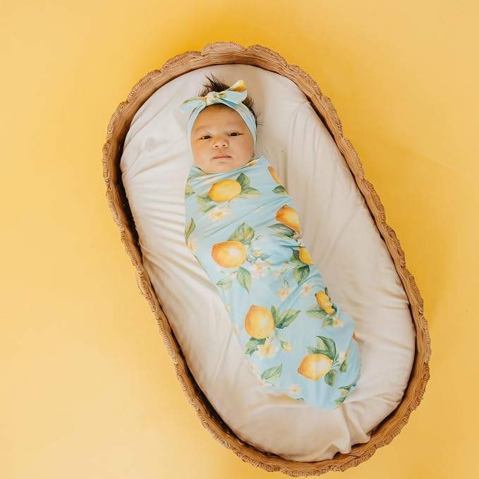 Copper Pearl Swaddle Blankets for Newborns | Soft Stretchy Receiving Blankets - Image 7