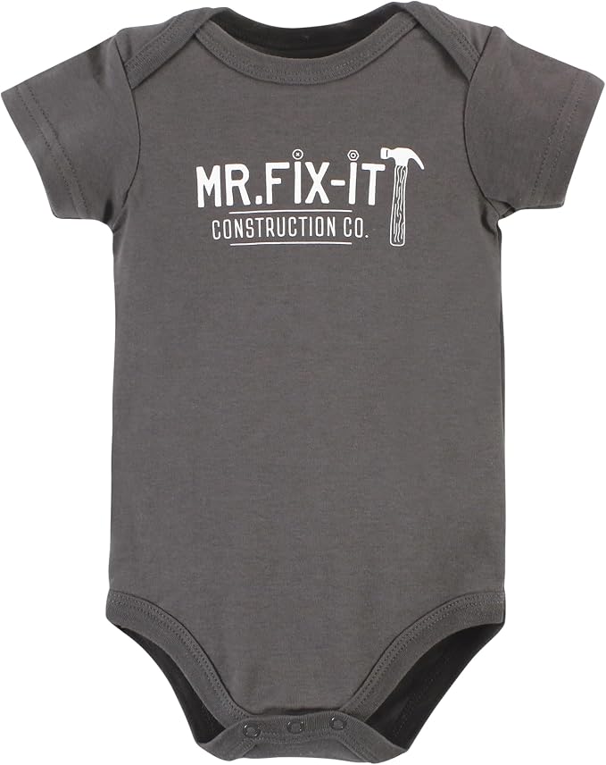 Hudson Baby Unisex Baby Cotton Bodysuits 5-pack - Image 6