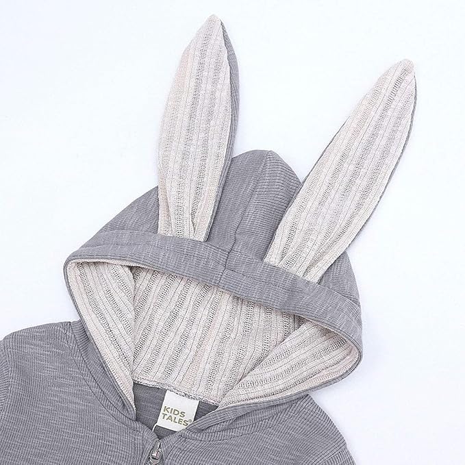 Simplee kids Baby Bunny Outfits Romper, Zipper Up - Image 8