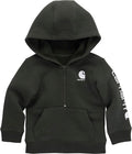 Carhartt Kid's CA6273 Long-Sleeve Half-Zip Sweatshirt by Carhartt