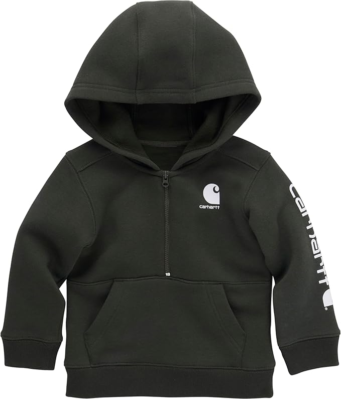 Carhartt Kid's CA6273 Long-Sleeve Half-Zip Sweatshirt by Carhartt