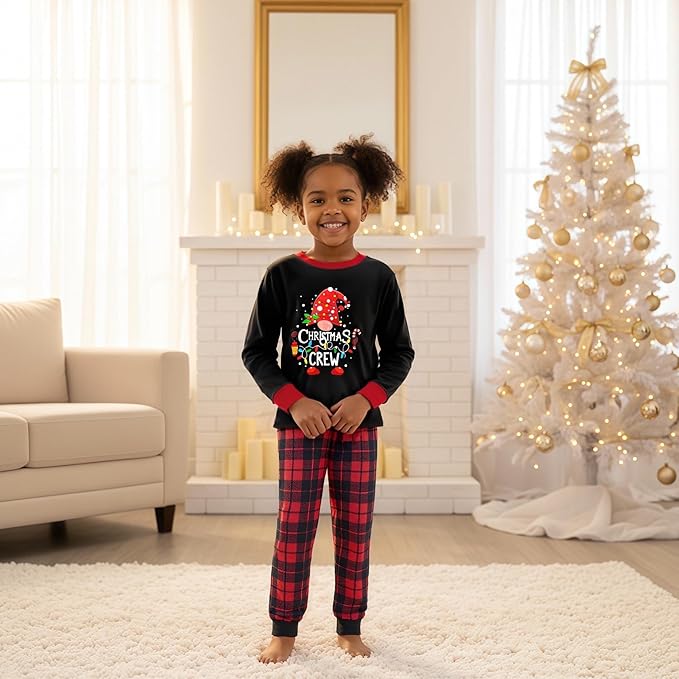 Awoscut Family Christmas Pajamas Matching Pajamas for Family, Xmas PJs Sets Holiday Sleepwear