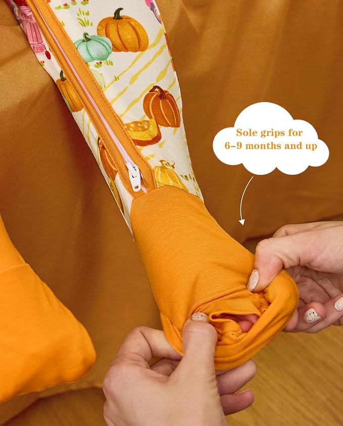 babee Reshinee Viscose derived from bamboo Baby Pajamas Convertible Footie - Image 6