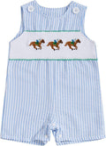 Newborn Baby Boys Sleeveless Seersucker Romper One Piece Straps Overalls by Arvbitana