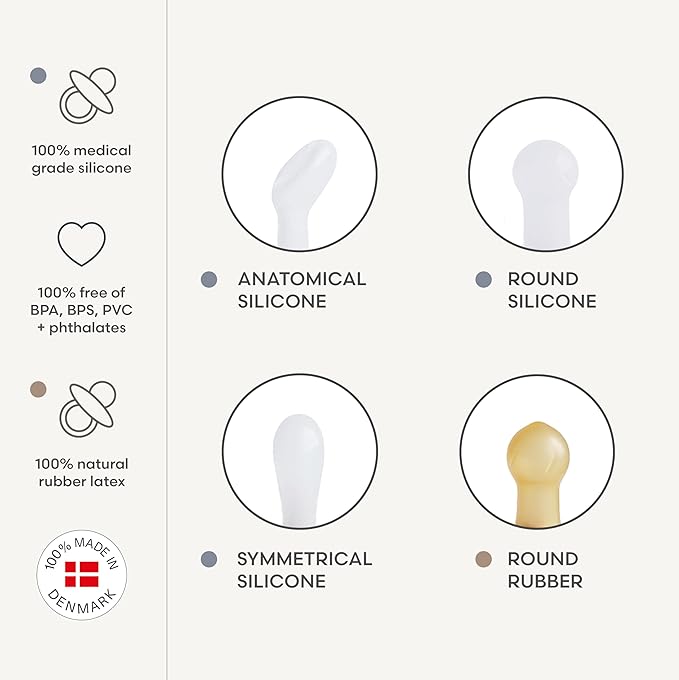 FRIGG Daisy Silicone 2-Pack Poppy/Lupine - Size 1