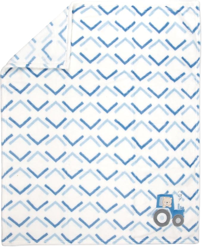 Plush Fleece Throw and Receiving Baby Blankets - Image 5