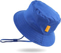 JANGANNSA Cotton Baby Sun Hat Infant Toddler Boys Girls Bucket Hats Summer Sun by JANGANNSA