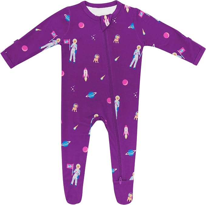 KYTE BABY Infant and Toddler Dual Zipper Footie, Ultra-Soft Rayon Made From by KYTEBABY